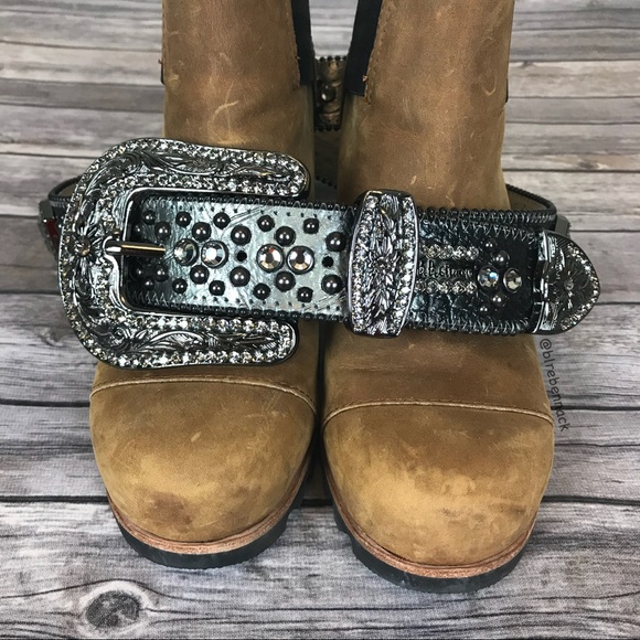 B.B. Simon Accessories - B.B. Simon | Swarovski Western Bling Belt